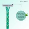 Kai About Face Body Twin Blade Pivoting Disposable Razors; 12 Shavers for Women; Curve-Hugging Pivoting Head with Aloe & Vitamin E Strip, Shaving Razors for Women view 4