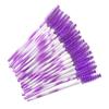 300 Pack Mascara Wands Disposable Eyelash Brush for Extensions Lash Applicators Tool Kit, Deep Purple view 2