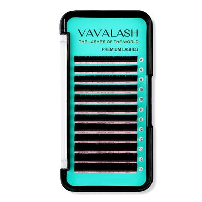 Eyelash Extensions 0.05 DD Curl 8mm Lash Extensions Supplies Individual Lashes Premium Silk Volume & Classic Lash Soft Matte Dark Professional Eyelashes Extension (0.05-DD-8mm)
