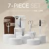 Manicure Set Solingen Made in Germany - 7 Piece Exclusive Finger & Toe Nail Clippers Kit for Women and Men in Real Leather Case, Color Brown view 3