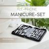 Manicure Set Women and Men  12-Piece Professional Grooming Kit with Premium Tools, Genuine Leather Case, and Exclusive Glass Nail File for Hand & Foot Care, German Quality view 2