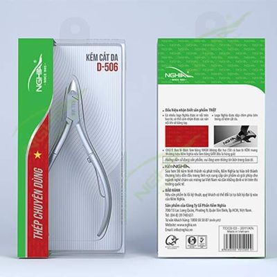 NGHIA Cuticle Nippers Jaw 16 (6.5 mm) - Many Type - Nail Nippers (#D-506)