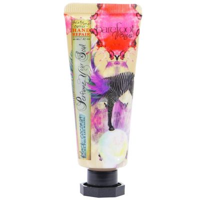 Barefoot Venus Shea and Mango Butter Mini Hand Repair - 20 Milliliters (Black Coconut)
