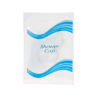 2000 Pack - Wholesale 18 1 & 2 Inch Shower Cap in Polybag - Bulk Case Toiletries