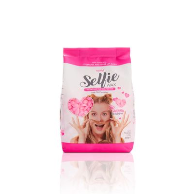 Italwax Face Selfie 500g / 1.1lb - Delicate hard wax for face with oil complex - Perfect for waxing eyebrows, upper lip and sideburns