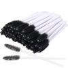 300 Pack Eyelash Mascara Wands Disposable Lash Brushes for Extensions Makeup Brush Applicators Tool Kit, White/Black view 1
