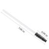 300 Pack Eyelash Mascara Wands Disposable Lash Brushes for Extensions Makeup Brush Applicators Tool Kit, White/Black view 2