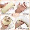 Almooni Natural Egyptian Loofah Back Scrubbers for Use in Shower, Exfoliating Natural Loofah Back Scrubber for Shower for Men and Women to Clean Your Back Deeply - 1 Count (1 Pack) view 3