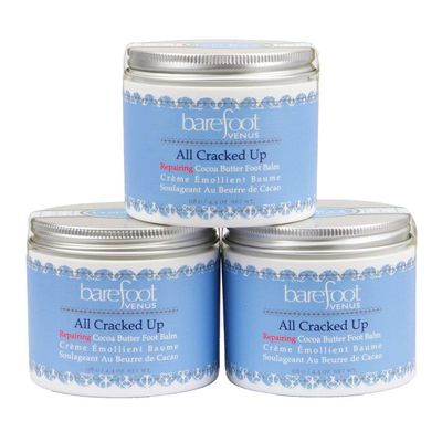 Barefoot Venus All Cracked Up Foot Balm - 3 Pack