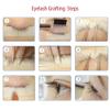 100 pcs eye pads for eyelash extensions, eyelash extensions eye pads, under eye lip patch pad non-woven eyes stains tinting makeup tool Cosmetic tool view 3