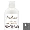 SheaMoisture 100% virgin coconut oil daily hydration body lotion moisturizer, 13 Fluid Ounce view 2