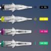 BIGWASP 50pcs Assorted Disposable Cartridge Tattoo Needles Round Shader Mixed 3RS 5RS 7RS 9RS 11RS (50pcs #12 Standard RS) view 3