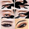Barhunkft(TM) 2Pcs Cat Line Pro Eye Makeup Tool Eyeliner Stencils Template Shaper Model Beauty view 1