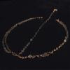 Denifery Bridal Boho Gold Head Chain Bridal Headpiece Bohemian Wedding Hair Accessories view 4