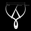 KAMILLEE Golden Mean Calipers Golden Ratio Calipers Stainless Steel Eyebrow Ruler 1:1.618 Measure Tool for Tattoo Makeup view 3