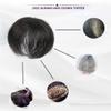 LXUE Real Human Hair Toppers for Women with Bald Spot, Clip in Top Hairpieces Toupee for Women, 6" Natural Black view 4