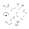 23Pcs Body Piercing Kit for All Piercings with Tools and 12G 14G 16G Piercing Jewelry for Nose Septum Belly Button Lip labret Tongue Ear Cartilage Eyebrow and More with 14G 15G 16G Piercing Needles view 2