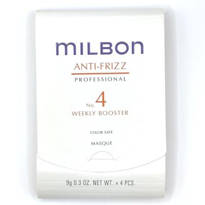 No.4 Weekly Booster Anti-frizz Treatment 4 Count, 0.3oz Each