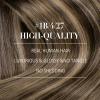 YoungSee Balayage Hair Extensions Clip ins Ombre Black to Brown with Caramel Blonde Clip in Extensions Real Human Hair Ombre Hair Clip on Hair Extensions for Women 20Inch 120G 7Pcs view 2