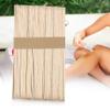 50pcs Wax Spatulas Sticks Small for Hair Removal Eyebrow Wax Applicator Sticks view 2