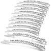 24 Pcs Rhinestone Hair Accessories: Sparkly Crystal Bobby Pins, Shiny Hair Clips for Women and Girls (Silver) view 1