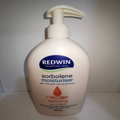 #MC REDWIN SORBOLENE MOISTURIZER 500ML- Creates A Protective Barrier, That Locks In Moisture Deep Within Your Skin. Redwin Sorbolene Is Suitable For Even The Most Sensitive Skin.