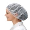 Disposable Bouffant (Hair Net) Caps, Spun-bounded Poly, White Hair Head Cover Net 21 Inches by Careoutfit (100) view 1