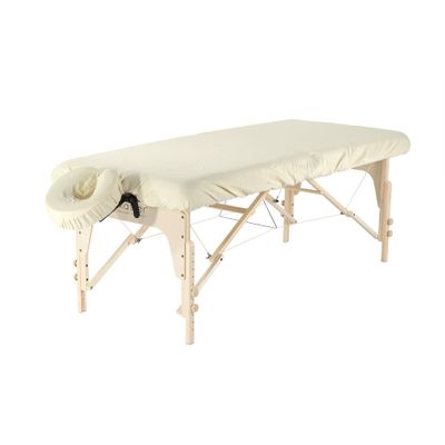 Master Massage Master Massage Dignity & Luxury Microfiber Table Cover Set 2Piece Set Nature, 1Count
