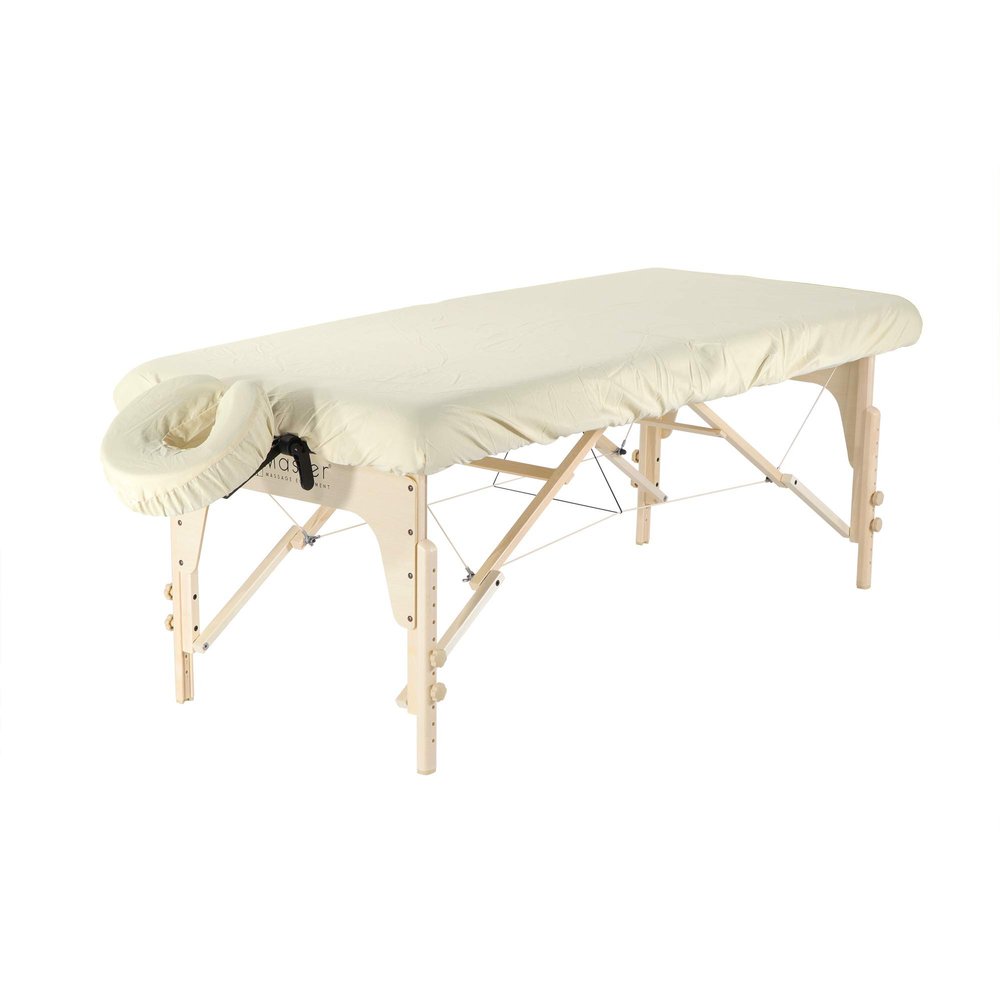 Master Massage Master Massage Dignity & Luxury Microfiber Table Cover Set 2Piece Set Nature, 1Count