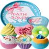Aofmee Bath Bombs, 6pcs Bubble Bath Bomb for Girls, Handmade Fizzies Bathbombs for Women, Natural Organic Kids Spa Kit, Non Toxic Bath Kit for Teens, Gift Set for Birthday Christmas Easter view 1