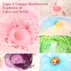 Aofmee Bath Bombs, 6pcs Bubble Bath Bomb for Girls, Handmade Fizzies Bathbombs for Women, Natural Organic Kids Spa Kit, Non Toxic Bath Kit for Teens, Gift Set for Birthday Christmas Easter view 4