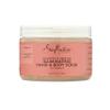 SheaMoisture Body Scrub for Dull Skin Illuminating Coconut and Hibiscus Cruelty-Free Skin Care 12 oz view 1