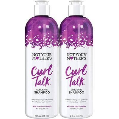 Not Your Mothers Curl Talk Curl Care Shampoo 12 Ounce (355ml) (2 Pack)