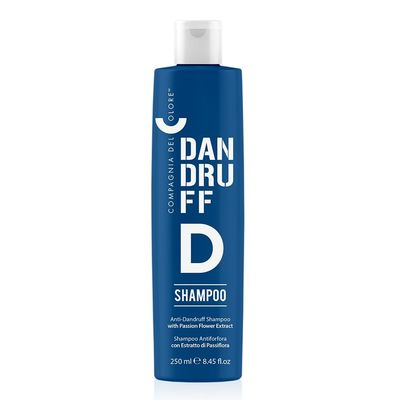 Compagnia Del Colore Dandruff Shampoo (Anti-Dandruff Shampoo with Passion Flower Extract- Free Starry Lip Plumping Gloss 10ml (1000 ml/33.8oz)
