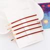 10Pcs Curved Jumbo Bobby Pins Long Metal Hair Clips for Women Teen Girls Hair Decorative (Red) view 3