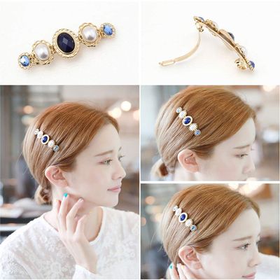 Witch Mirror Luxury Hair Pin (Navy)