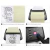 BIOMASER Tattoo Stencil Printer for Tattooing,Tattoo Printer Transfer Stencil Machine Drawing Thermal Maker Copier with 20 Transfer PapersBlack view 3