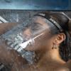 Showrshield - Keeps your face dry while your showering & shampooing. Any reason to keep your face dry while in the shower. view 3