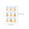 10PCS Eco-Friendly Waterproof Colored Drawing Stickers Lovely Cartoon Pineapple Body Stickers view 2
