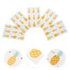 10PCS Eco-Friendly Waterproof Colored Drawing Stickers Lovely Cartoon Pineapple Body Stickers view 3