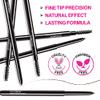 wet n wild Ultimate Brow Micro Eyebrow Retractable Pencil, Ash Brow, Ultra Fine 1.5mm Tip, Draws Tiny Brow Hairs view 2