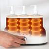 Master Massage Patent Convenient 3-Bottle Automatic Massage Oil Warmer Heater for Salon SPA Massage Body Therapy, White view 3