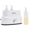 Master Massage Patent Convenient 3-Bottle Automatic Massage Oil Warmer Heater for Salon SPA Massage Body Therapy, White view 4