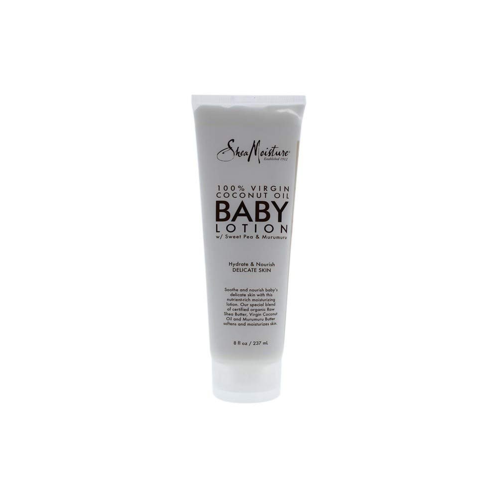 100 Percent Virgin Coconut Oil Baby Lotion by Shea Moisture for Kids - 8 oz Body Lotion