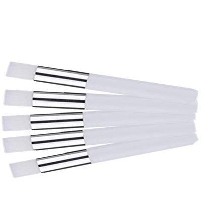 10 Pcs White Nose Deep Cleaning Brush Eyelash Extension Cleaning Brush Eyelash Cleanser BrushBlackhead Remover Nose Cleaning Brushes Facial Cleansing Brushes