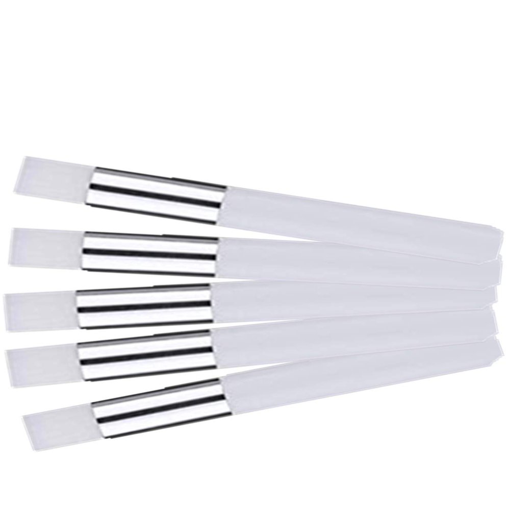 10 Pcs White Nose Deep Cleaning Brush Eyelash Extension Cleaning Brush Eyelash Cleanser BrushBlackhead Remover Nose Cleaning Brushes Facial Cleansing Brushes