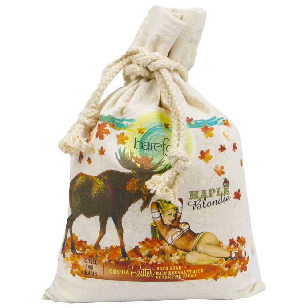 Barefoot Venus Bath Soak with Cocoa Butter 1000 Grams/1KG (Maple Blondie)