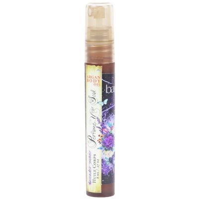 Barefoot Venus Travel Size Mini Argan Body Oil - 8 Milliliters (Lavender Smoke)