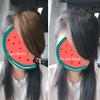 Dsoar Side Bangs Clip in Real Human Hair Bang Natural Clip on Straight Fringe Hair Extensions(Natural Black Color) view 4