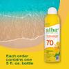 Alba Botanica Sunscreen Spray for Face and Body, Broad Spectrum SPF 70 Sunscreen, Hawaiian Coconut, Water Resistant and Biodegradable, 5 fl. oz. Bottle view 4